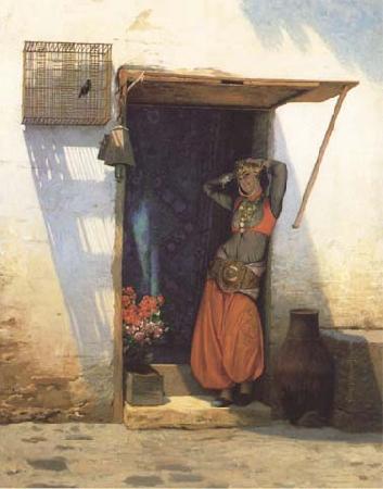 Jean Leon Gerome Femme du Caire (mk32) oil painting image